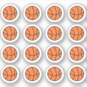 Basketbal Game Dag Sport Praktijk Bujo Planner Sticker (Voorkant)