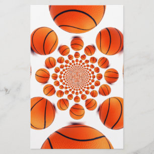 Basketbal Game of Champions: Court Vision Kaleida Briefpapier