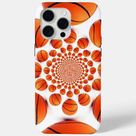 Basketbal Game of Champions: Court Vision Kaleida Case-Mate iPhone Case (Achterkant)