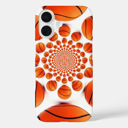 Basketbal Game of Champions: Court Vision Kaleida Case-Mate iPhone Case (Achterkant)