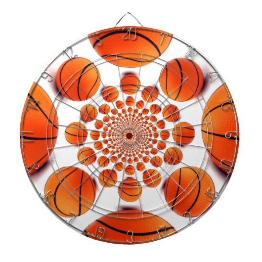 Basketbal Game of Champions: Court Vision Kaleida Dartbord (Voorkant)