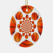 Basketbal Game of Champions: Court Vision Kaleida Keramisch Ornament (Rechts)
