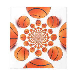 Basketbal Game of Champions: Court Vision Kaleida Notitieblok