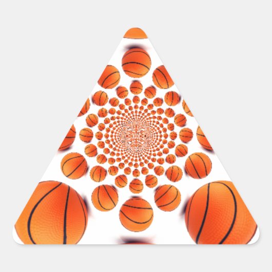Basketbal Game of Champions: Court Vision Kaleida Sticker (Voorkant)
