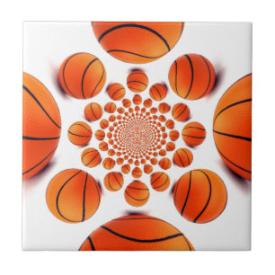 Basketbal Game of Champions: Court Vision Kaleida Tegeltje