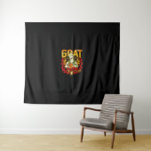 Basketbal Geit Cadeau Wandkleed (In Situ (horizontaal))
