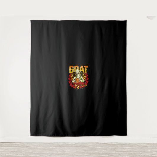 Basketbal Geit Cadeau Wandkleed (Voorkant)