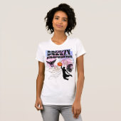 Basketbal gemachtigd t-shirt (Voorkant volledig)