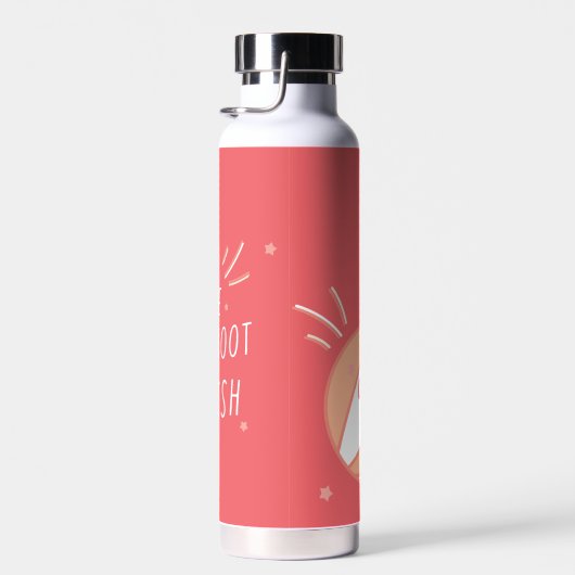 Basketbal Gepersonaliseerde Naam Nummer Gepersonal Waterfles (Rechts)