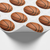 Basketbal Gift Kerst verpakken Papier (Hoek)