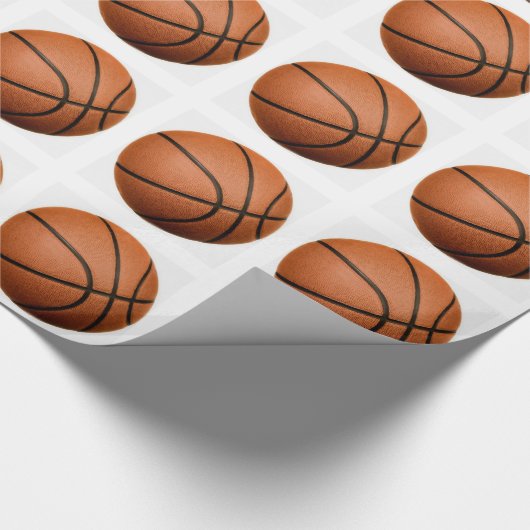 Basketbal Gift Kerst verpakken Papier (Hoek)