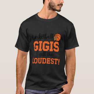 Basketbal Gigi Oma Gigi Van Een Basketbalspeler T-shirt