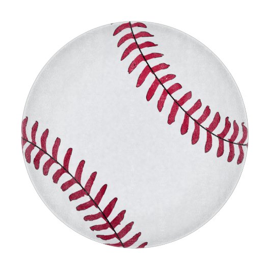 Basketbal Glas Snijplank voor Man Grot (Voorkant)