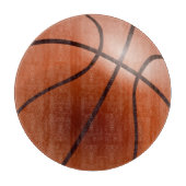 Basketbal Glas Snijplank voor Man Grot (Voorkant)