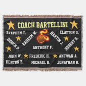 Basketbal gooien deken (Voorkant)