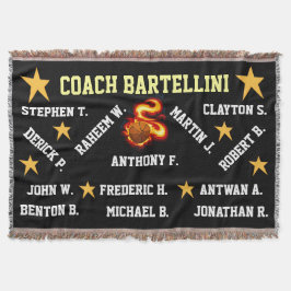 Basketbal gooien deken