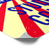 Basketbal gooien Stem Sport-Thema Stemmen Poster (Hoek)