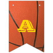 Basketbal Gouden Aangepaste Banner (Derde vlag)
