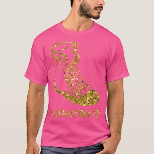 Basketbal Gouden Schoen T-shirt (Voorkant)