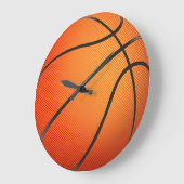 Basketbal Grafisch Grote Klok (Hoek)