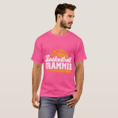 Basketbal Grammie Oma Grammie van een basketbal T-shirt (Voorkant volledig)