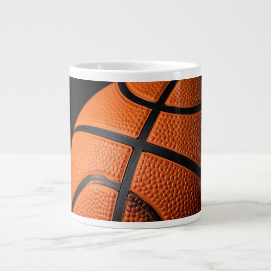 basketbal grote koffiekop (Voorkant)