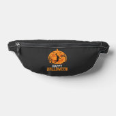 Basketbal Halloween Dunk Pompoen Ontwerp_1 Heuptasje (Liggend)