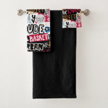 Basketbal Handdoekenset