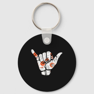 Basketbal handteken sleutelhanger