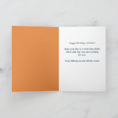 Basketbal Happy Birthday Sports Kaart (Binnen)