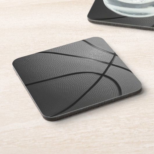 Basketbal hard plastiek onderzetter (Linkerzijde)