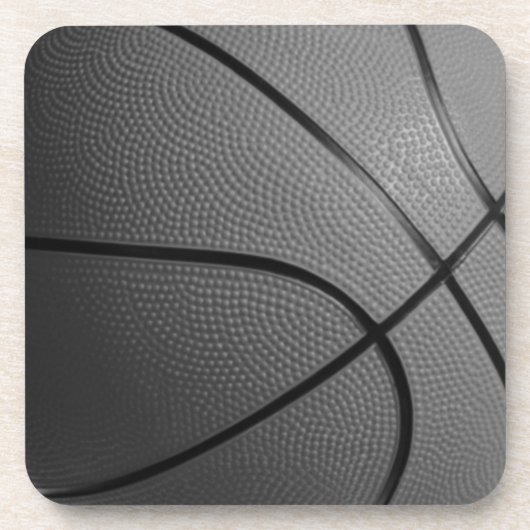 Basketbal hard plastiek onderzetter (Voorkant)