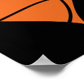 Basketbal Hart 2 Poster (Hoek)