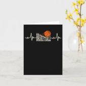 Basketbal Hartslag 3  Kaart (Gele Bloem)