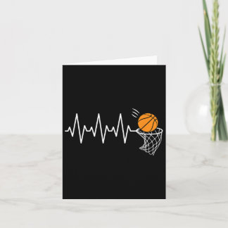 Basketbal Hartslag Basketbal Lover Kaart