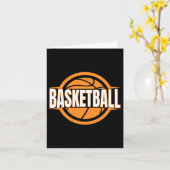 Basketbal Hartslag Kaart (Gele Bloem)