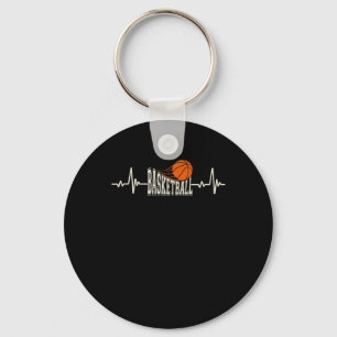 Basketbal Heartbeat 3 Sleutelhanger
