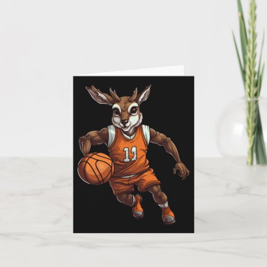 Basketbal Herten  Kaart (Voorkant)