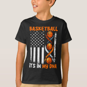Basketbal Het is In-My DNA Fun Player Coach Team S T-shirt