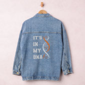Basketbal "Het zit in mijn DNA" Denim Jacket (Hangar)