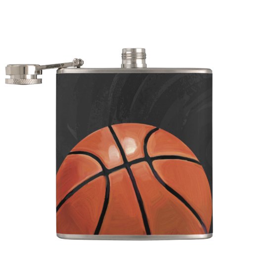 Basketbal Heupfles (Geopend)