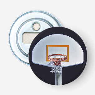 Basketbal Hoepel Knop Flesopener Button Flesopener