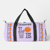 Basketbal hoepels, Basketbal Speler, Team, Gift Plunjezak (Voorkant)