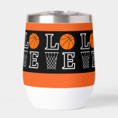 Basketbal hoepels, basketbalspeler (Voorkant)