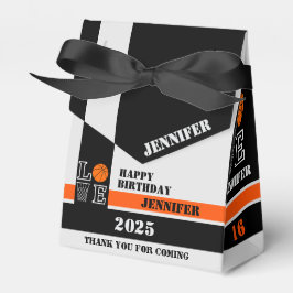 Basketbal hoepels, basketbalspeler cadeau, verjaar bedankdoosjes