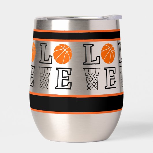 Basketbal hoepels, basketbalspeler Thermal Wine T (Links)