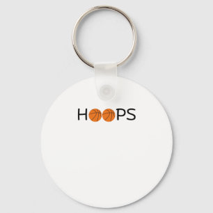 Basketbal hoepels - Perfect voor spelers Basketbal Sleutelhanger