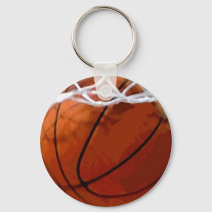 Basketbal Hoop & Ball Sleutelhanger