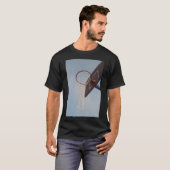 Basketbal Hoop lage hoek van Uitzicht T-shirt (Voorkant volledig)