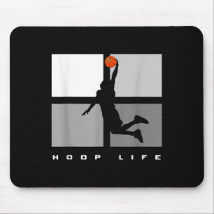 Basketbal Hoop Life Mannen Boys Fun Basketbal Spel Muismat